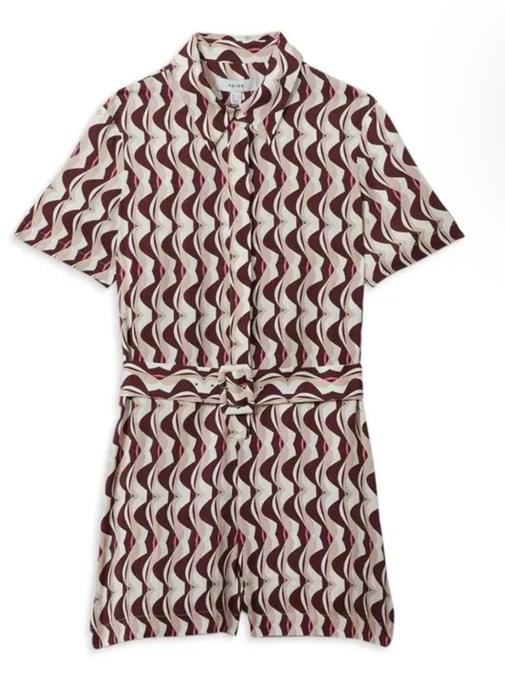 Reiss Greta Printed Romper